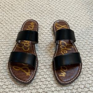 Sam Edelman Black Gala Slides